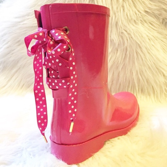 LAST PAIR❣️Women’s polka dot lace boots - Picture 3 of 8